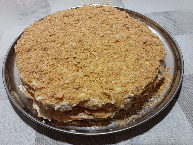 Торт "Наполеон" Вкуснее торта нет